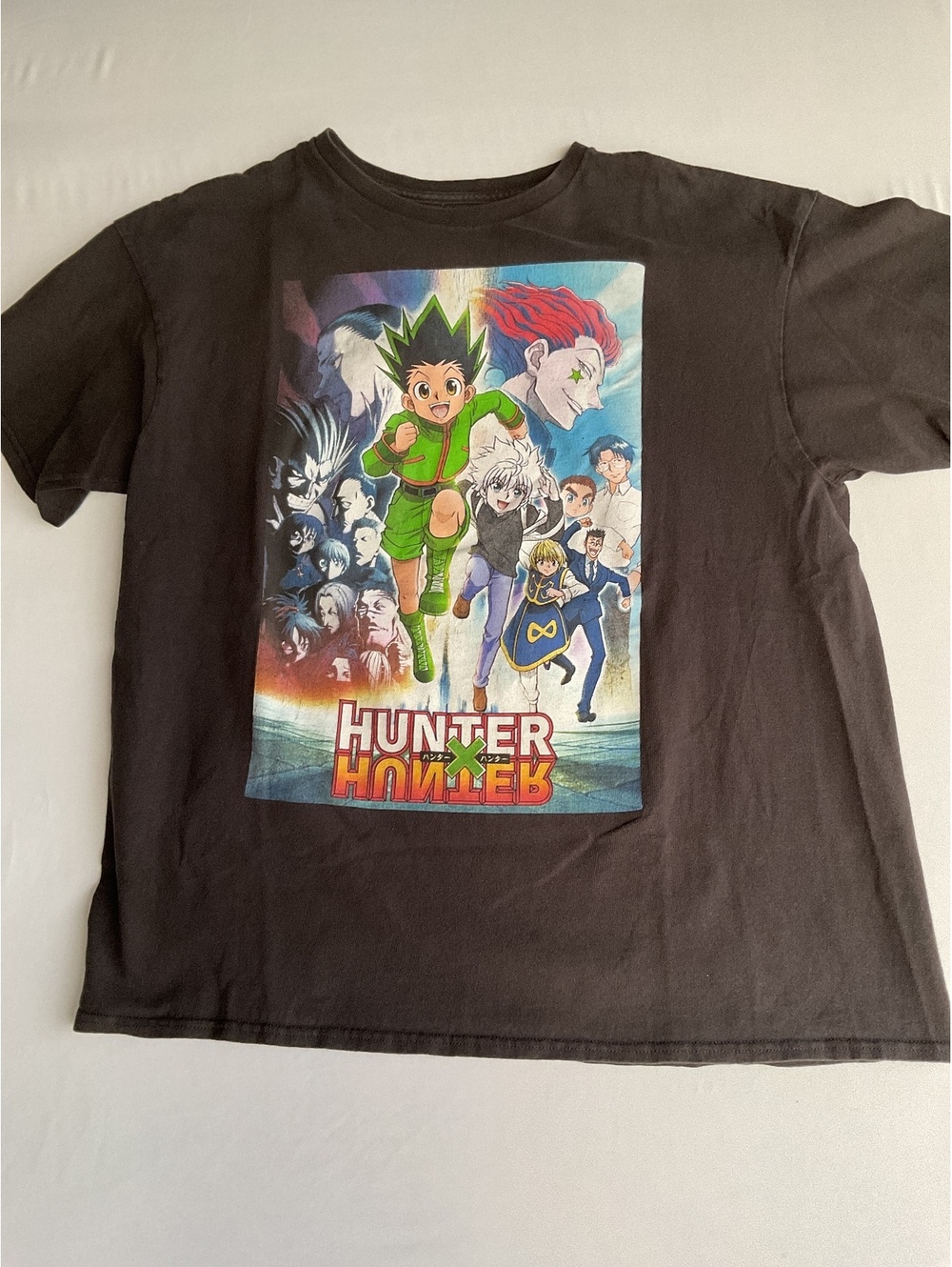 08/03 008 Hunter x Hunter Anime Graphic T-Shirt Black XL